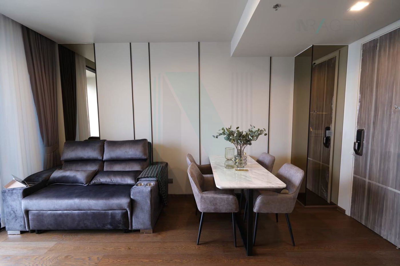 picture For rent condo IDEO Q SUKHUMVIT 36 Building A, Floor 23,1 bed room, Room size 45 sqm - 7/8