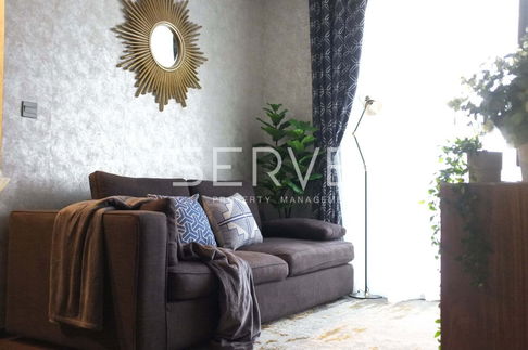 2 Beds 2 Baths High Fl. 25+  Nice Room Good Location Close to BTS Ratchathewi 220 m @   The Line Ratchathewi 