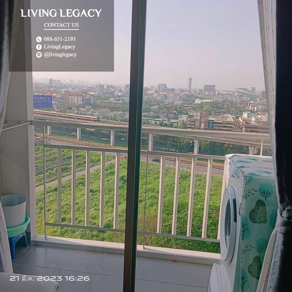 picture SFESOA Condo For Rent Lumpini Ville Phatanakan - Srinakarin 29 Sq.M. Floor 17 line id : @livinglegacy - 10/10