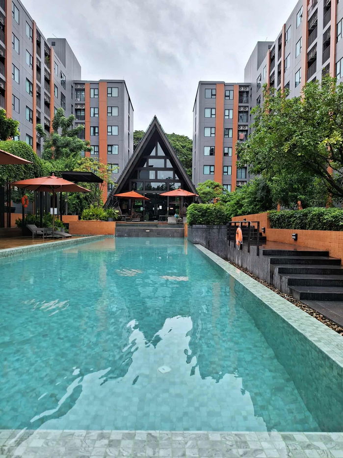 picture Ready to move in!! For rent: Escent Ville, next to Central Festival, 6th floor. - 1/12