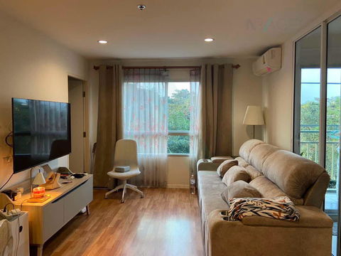 📌 For Sell Condo LUMPINI VILLE NAKHON IN-REVERVIEW Building B, Floor 3,2 bed room, Room size 52 sqm