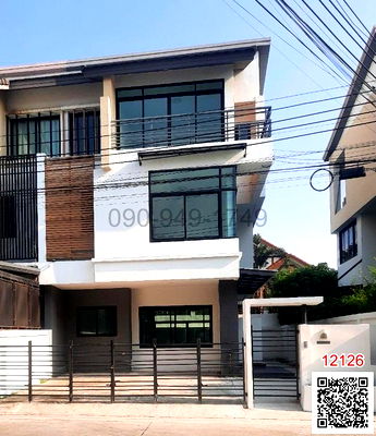 เช่าทาวน์โฮม ถนนรัตนาธิเบศร์ : เช่า บ้านแฝด 3 ชั้น โครงการ Viridian Ratchapruek เวอรีเดียน ราชพฤกษ์ ใกล้ MRT บางรักใหญ่ 