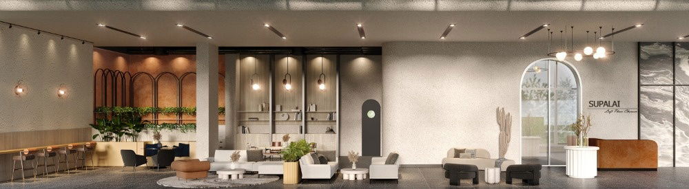 picture Condo for sale: Supalai Loft Phasi Charoen Station, large room, total usable area 98 sq m, fully furnished, interior design completed - 16/20