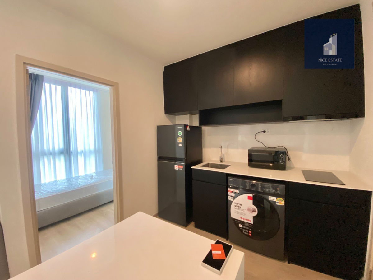 รูป Nue District R9 📍180m. MRT Rama 9 Brand New 2Bed 1Bath High floor Take Clear View - รูปที่ 4/10
