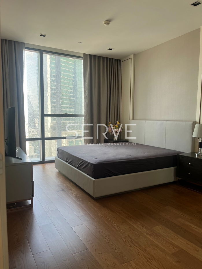 picture 2 Beds with Bathtub 116 sq.m. High Fl. 15+ Good Location Next to BTS Surasak 50 m. at The Bangkok Sathorn Condo  / For Rent - 5/9