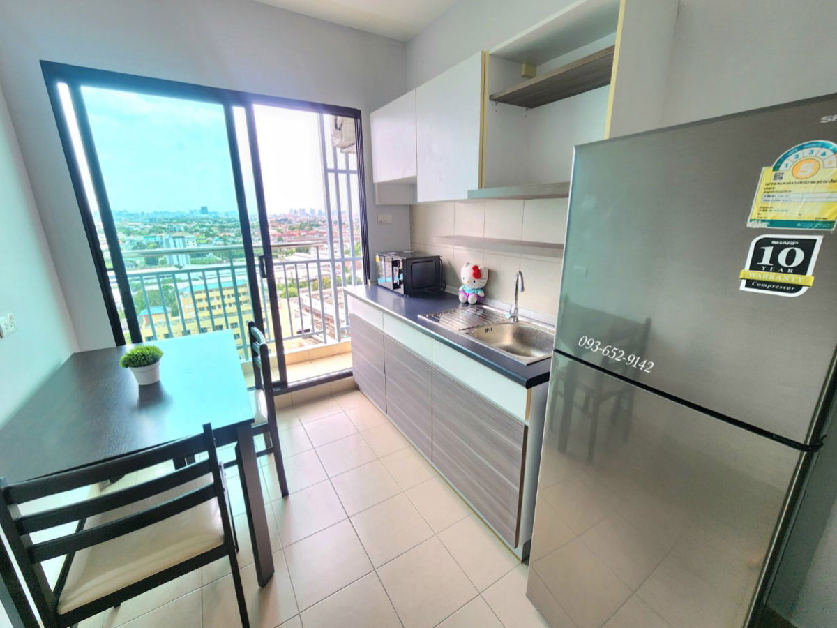 รูป 🏀🏀🏀 ให้เช่าคอนโด Supalai Loft แจ้งวัฒนะ (( 35 ตรม / 8500 ต่อเดือน / ห้องสวยติดวอลเปเปอร์ / แต่งแนวเจ้าหญิง )) ห่างเมืองทองธานีเพียง 5 นาที - รูปที่ 9/11