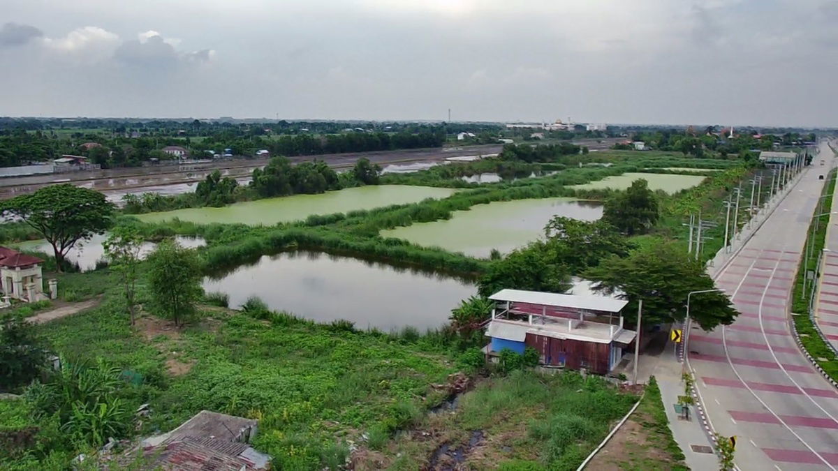 รูป ที่ดิน 46-2-29ไร่ ติดถนนไมตรีจิตร-นิมิตรใหม่ คลองสามวา มีนบุรี กทม - รูปที่ 3/7