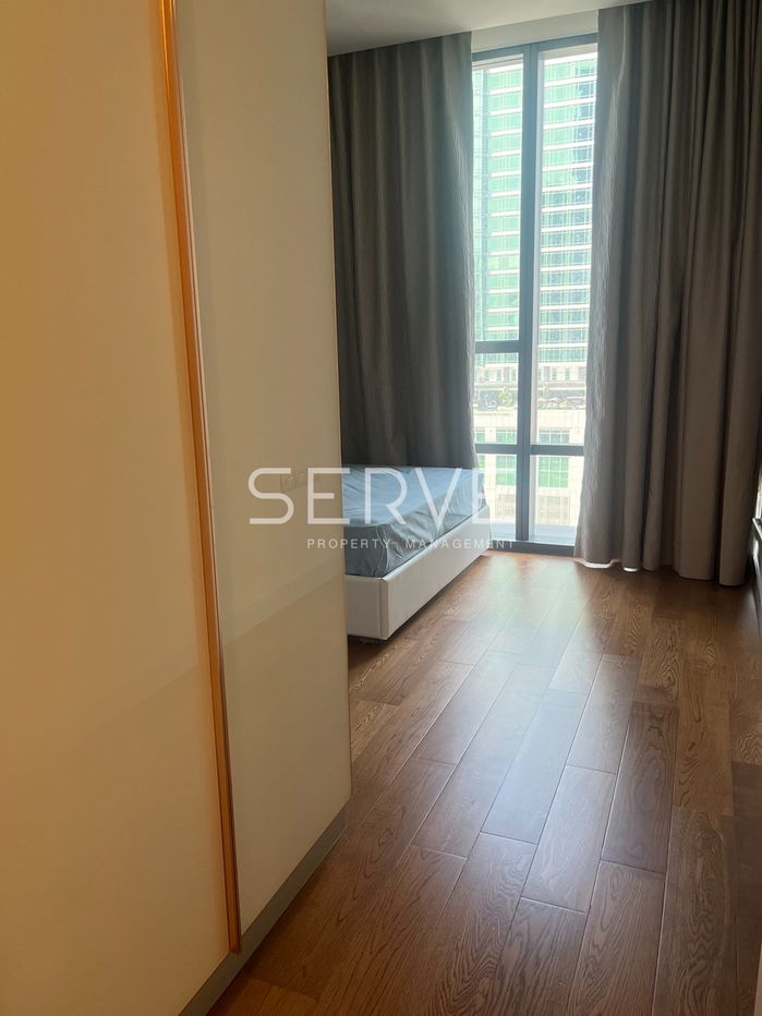 picture 2 Beds with Bathtub 116 sq.m. High Fl. 15+ Good Location Next to BTS Surasak 50 m. at The Bangkok Sathorn Condo  / For Rent - 6/9