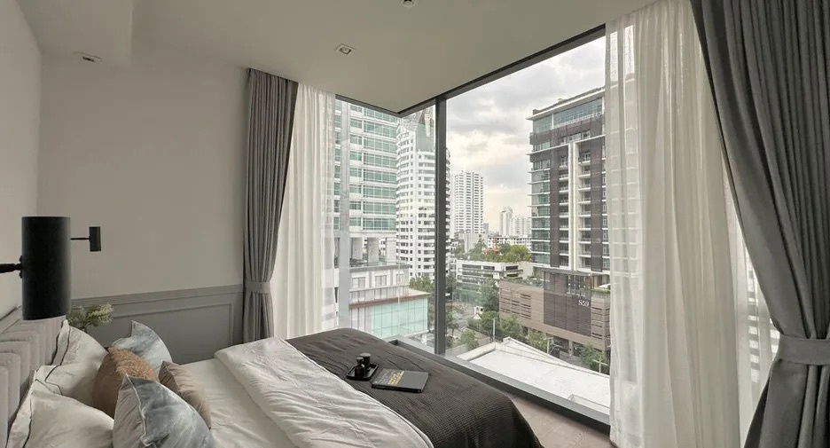 รูป ✅ ✅ LAVIQ Sukhumvit 57 , Super Luxury 2 ห้องนอน พร้อมเข้าอยู่ ติดต่อไลน์ @bktasset โทร 095-325-8928 - รูปที่ 8/12