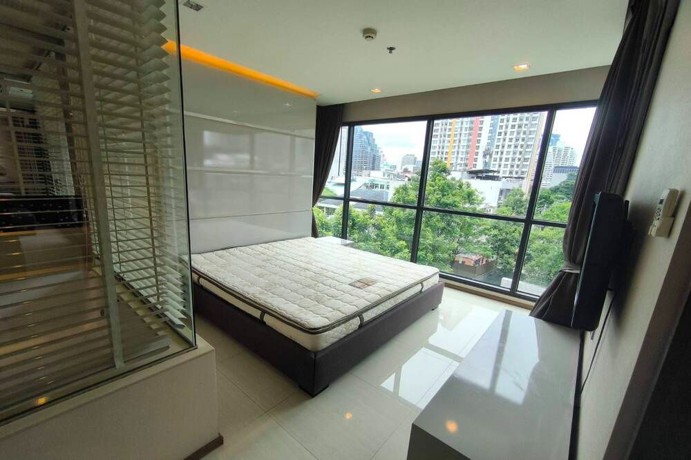 picture 🔥 For Rent !! Spacious room, There is a bathtub!! 🔥 Code C20250900016...The Address Sathorn, 2 bedroom, 2 bathroom, furnished, ready to move in 📣📣 - 5/7