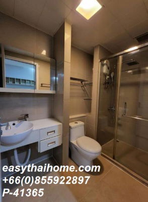 รูป P-41365 ให้เช่าคอนโด ที.ซี. กรีน TC Green Condominium Rama IX Rd, Huai Khwang, Bangkok พร้อมอยู่ ราคาถูก Line Id @easythaihome 085-592-2897 - รูปที่ 9/13