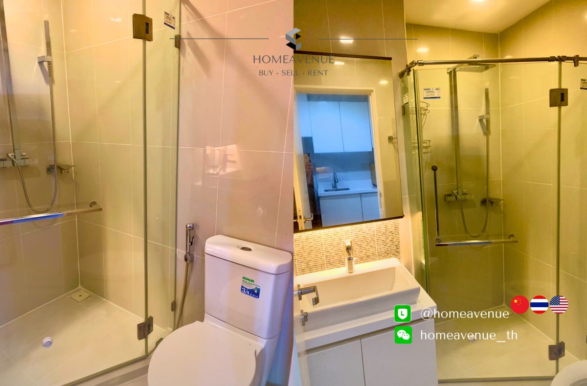 picture Condolette ize Ratchathewi ✨1Bed ‼️This room is more reliable than your ex! 🚇 Just a few steps from BTS 💥 Ready to move in now! 📲 Line: @homeavenue - 5/6