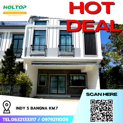Townhouses for rent : #R6409 🎉 160968 House for rent  Indy 5 Bangna KM.7