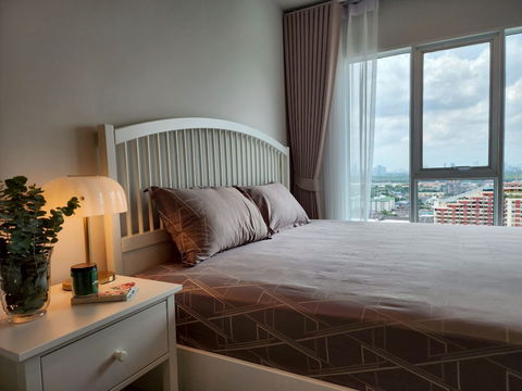 P-119690 Condo for rent Regent home bangna fully furnished (Confirm again when visit). 