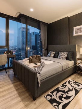 P-41132 Condo for rent THE LINE Jatujak-Mochit fully furnished (Confirm again when visit). 