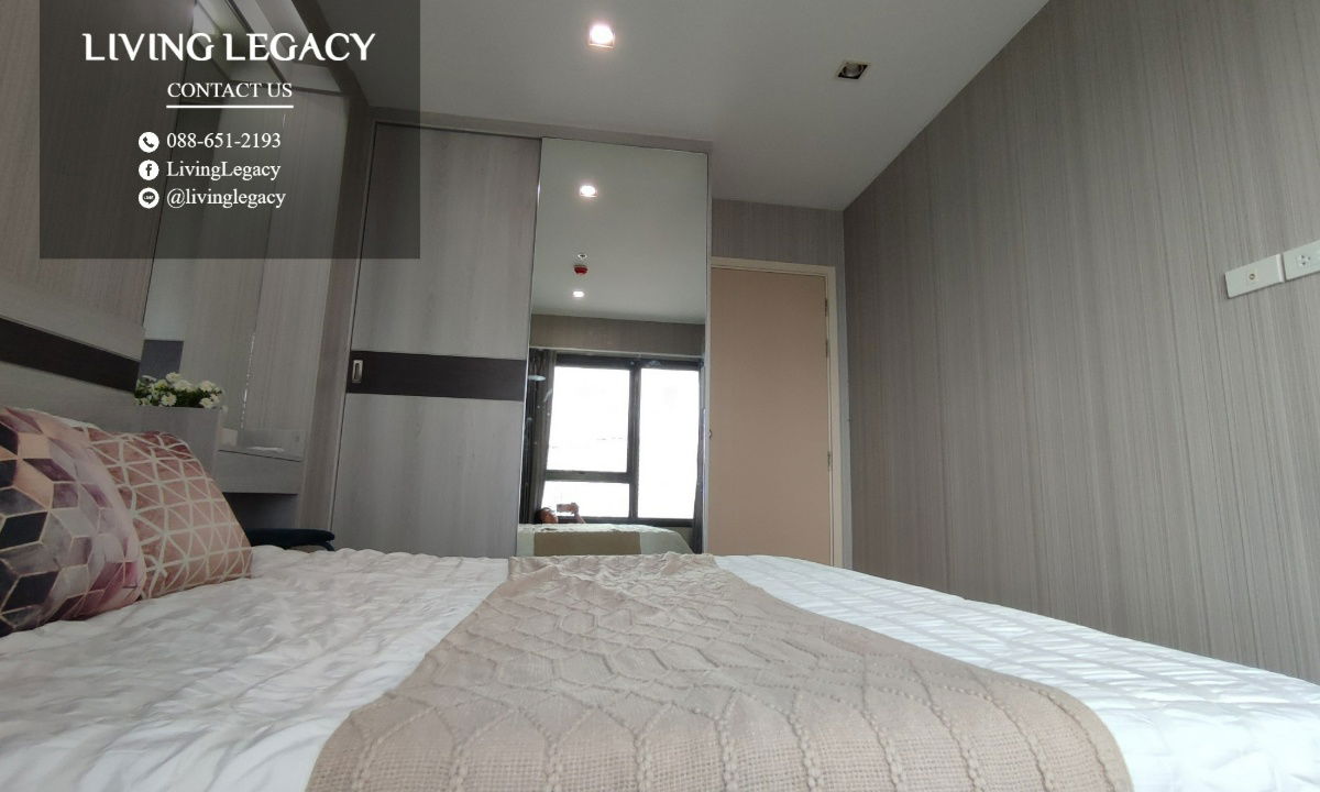 picture SJUONR Condo For Rent Rich Park @ Triple Station 35 Sq.M. Floor 19 line id : @livinglegacy - 7/13