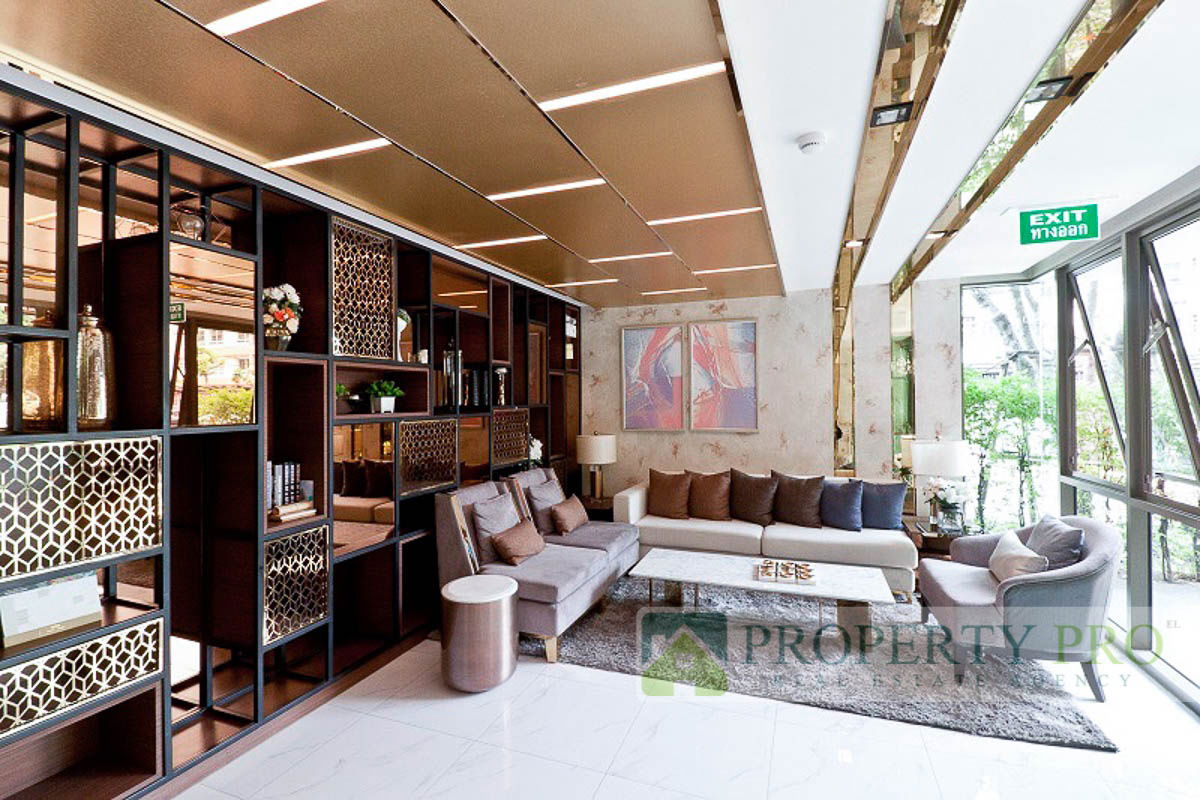 picture Condo for Rent Metro Luxe Ratchada, 1 bedroom 28 sqm Fully Furnished Near MRT Huai Khwang, Sutthisan, Ratchadaphisek, Inthamara : EL25R-006 - 8/12