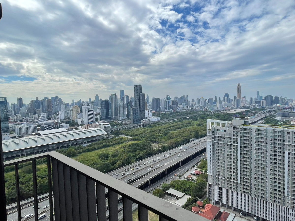 รูป ให้เช่าคอนโด Life Asoke Rama9 คอนโดแต่งครบพร้อมเข้าอยู่ใกล้รถไฟฟ้าMRTพระราม9เดินทางสะดวก!! - รูปที่ 3/9