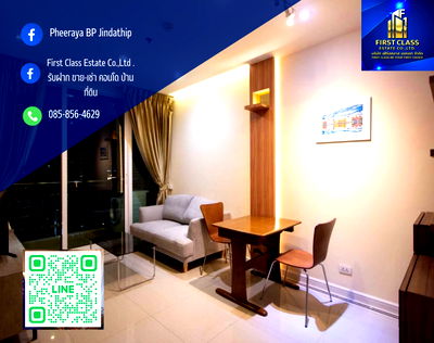 คอนโดให้เช่า : 🔥พร้อมเข้าอยู่!!!!  TC green condo 1 Bedroom for Rent 35 SQM. :: ห้องใหม่ ตกแต่งเสร็จ     คอนโดใกล้ สถานี MRT พระราม9 🔥