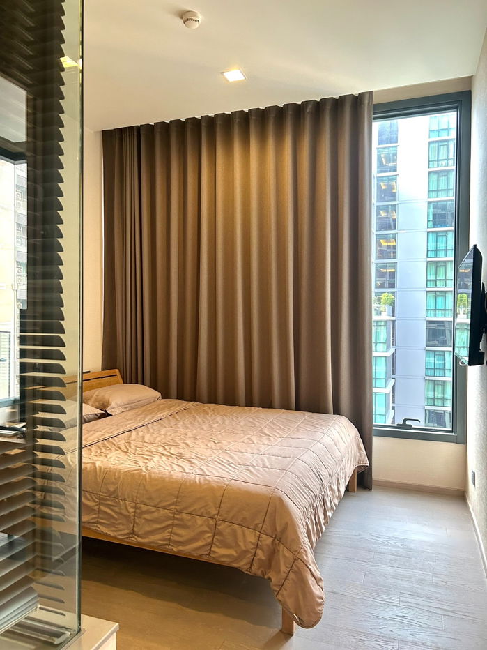 picture Luxury condo for rent The Esse Asoke, high floor. fully furnished, unblock view, convenient to travel nearby BTS/MRT/ARL, ready to move in. - 8/18