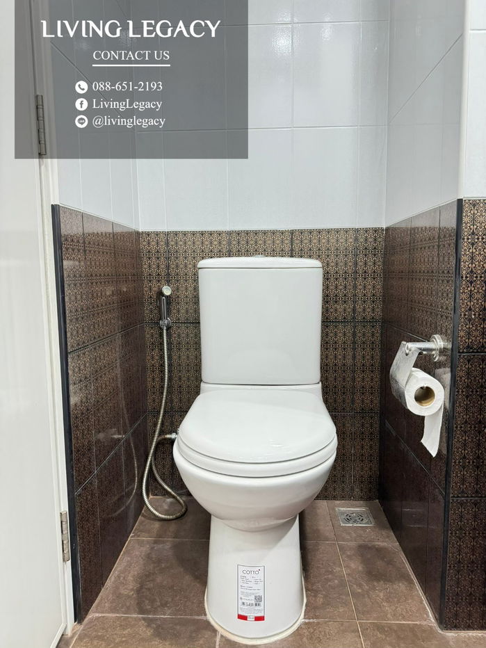 รูป LT2SVE76 ให้เช่าคอนโด Asakan Place Srinakarindra 29 ตร.ม. ชั้น 7 line id : @livinglegacy - รูปที่ 9/16