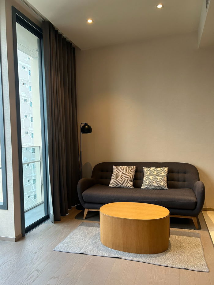 picture Luxury condo for rent The Esse Asoke, high floor. fully furnished, unblock view, convenient to travel nearby BTS/MRT/ARL, ready to move in. - 2/18