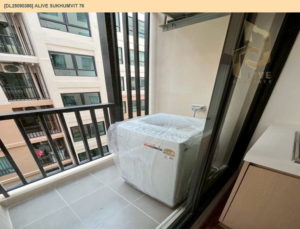 picture DL25090386 Condo for rent, ALIVE SUKHUMVIT 76 near BTS แบริ่ง, ready to move in, call urgently 0653619502 LineID @534wlwof - 8/9