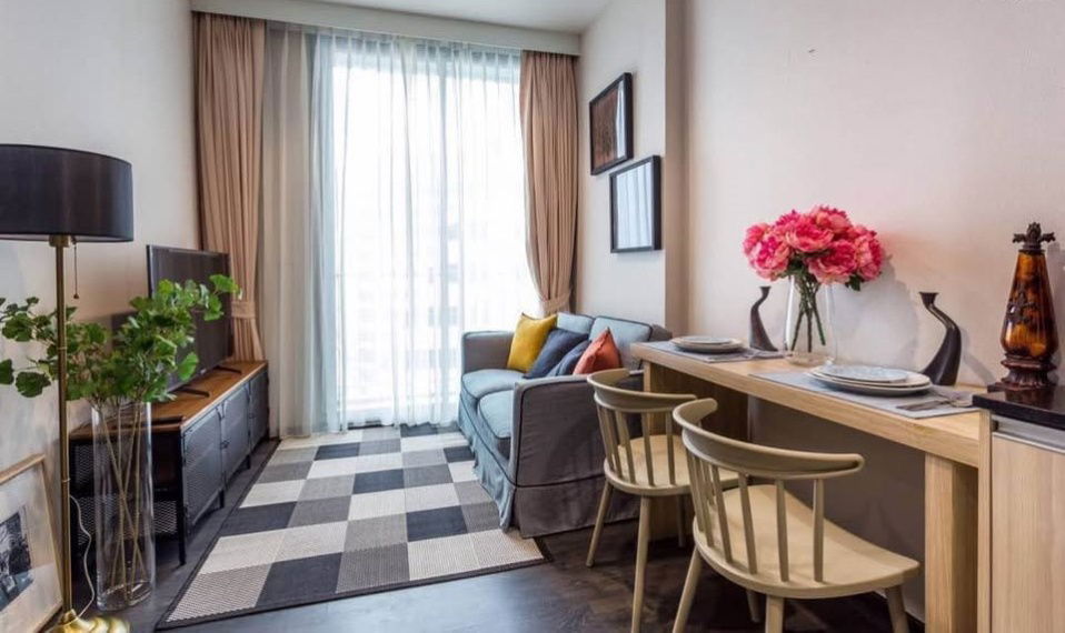 picture WS3732 [Rent] Edge 23 by Sansiri 🚇 BTS Asoke 💰 Rent 30,000 baht/month - 4/10