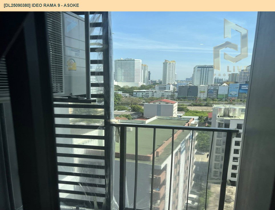 picture DL25090380 Condo for rent, IDEO Rama 9 - Asoke near MRT พระราม 9, ready to move in, call urgently 0800343450 LineID @655ebbvc - 10/10