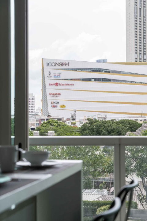 picture TA8089✨LineID @556ryccg🌅45 sqm 1 Bedroom Floor7 Fully furnished The River Charoen Nakhon view Chao Phraya River & ICON SIAM - 3/15