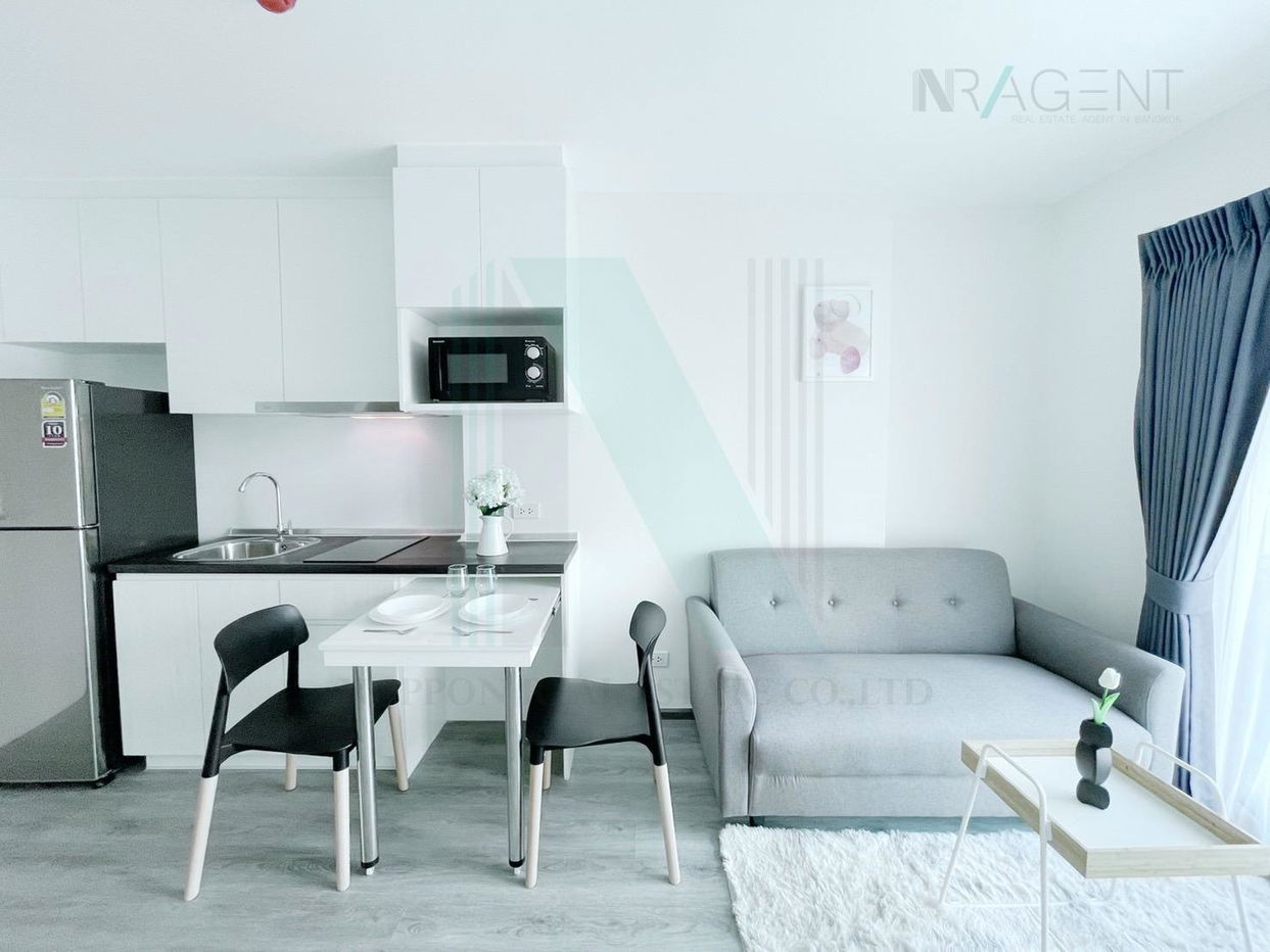 picture 🎉 For Rent Condo RICH PARK @ TRIPLE STATION Building 1, Floor 33,1 bed room, Room size 30.00 sqm - 2/8