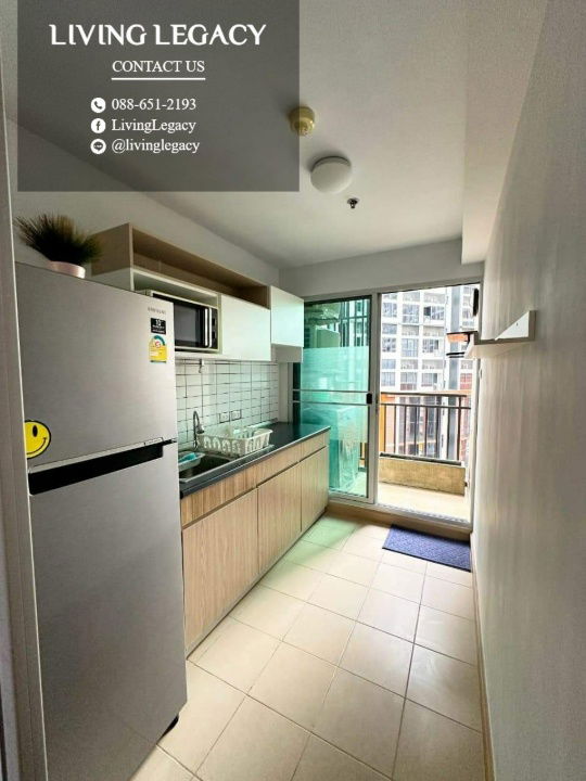 รูป SKQMBK ให้เช่าคอนโด Supalai Veranda Ramkhamhaeng 38.5 ตร.ม. ชั้น 9 ตึก B line id : @livinglegacy - รูปที่ 5/10