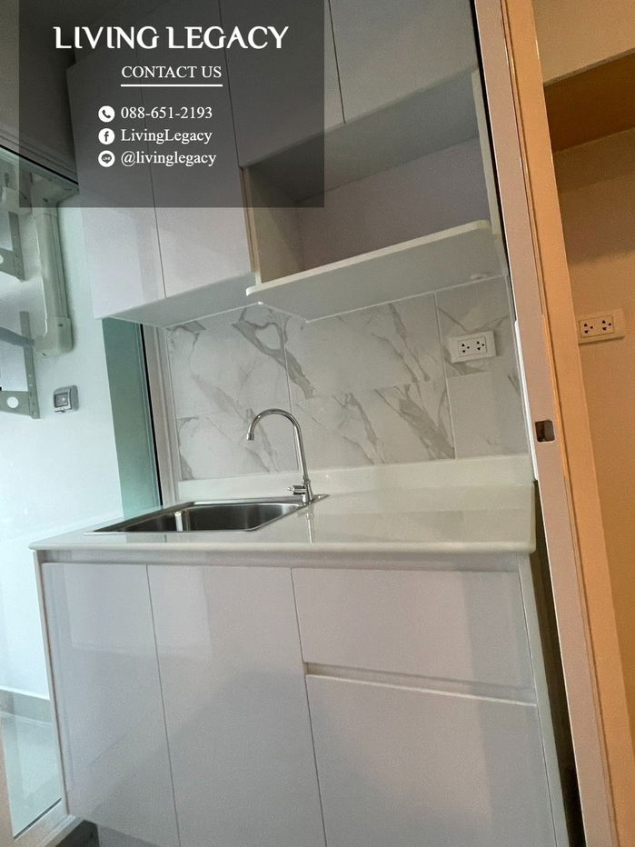 รูป ST68L3 ให้เช่าคอนโด Regent Home Bangna 28 ตร.ม. ชั้น 22 ตึก D line id : @livinglegacy - รูปที่ 9/13