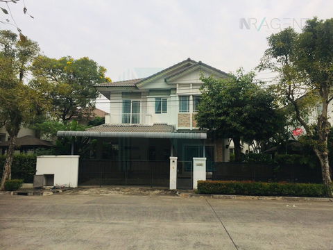 📌 For Rent 2-story House MANTHANA RAMA 9-SRINAKARIN 3 bedroom 3 bathroom