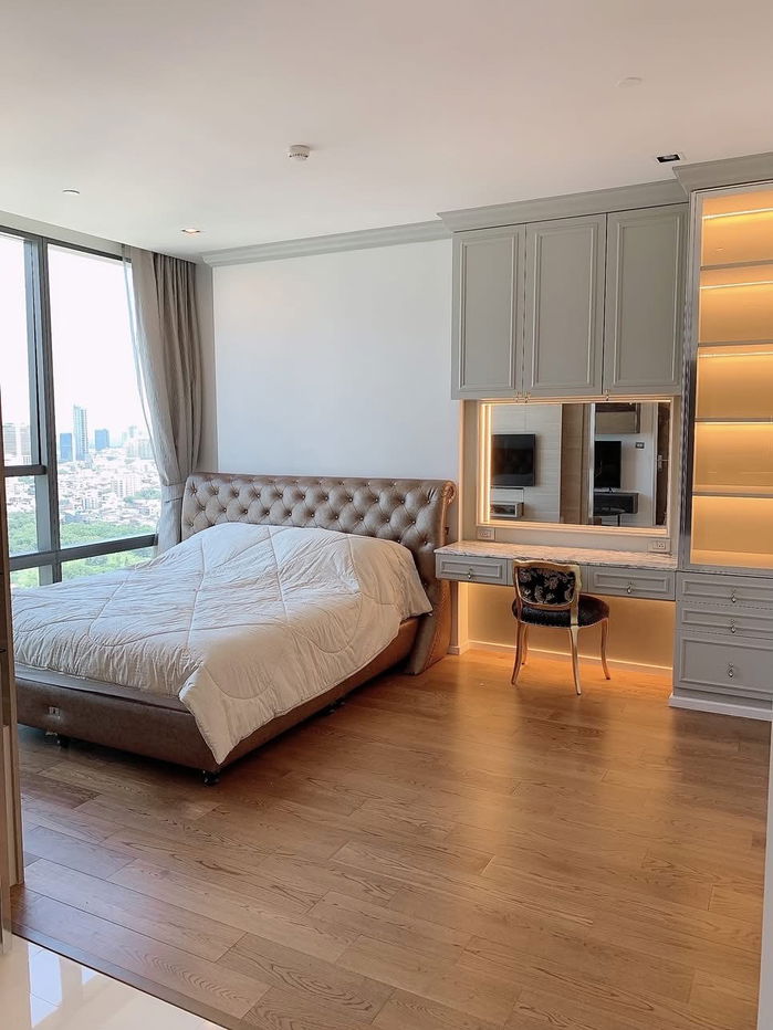 picture ST235 For Rent: The Bangkok Sathorn | Brand-New High Floor Unit with Built-in Interior and City View - 4/15