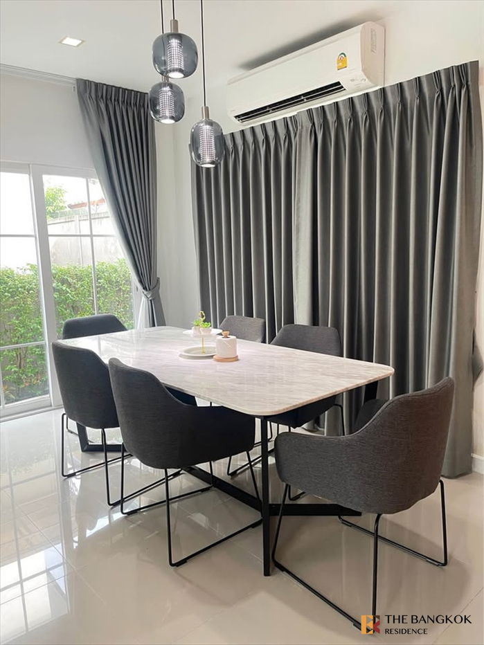 picture Grandio Ladprao-Kaset Nawamin 🏡 Spacious 2-Storey Detached House, Fully Furnished, Prime Residential Location - 10/16