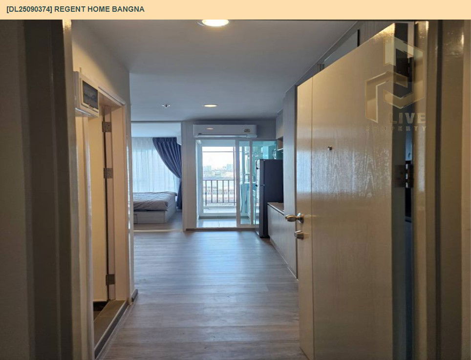 รูป DL25090374 ให้เช่าคอนโด รีเจ้นท์ โฮม บางนา (Regent home bangna) ใกล้ BTS บางนา พร้อมเข้าอยู่ โทรด่วน 0638692663 LineID @534wlwof - รูปที่ 8/8