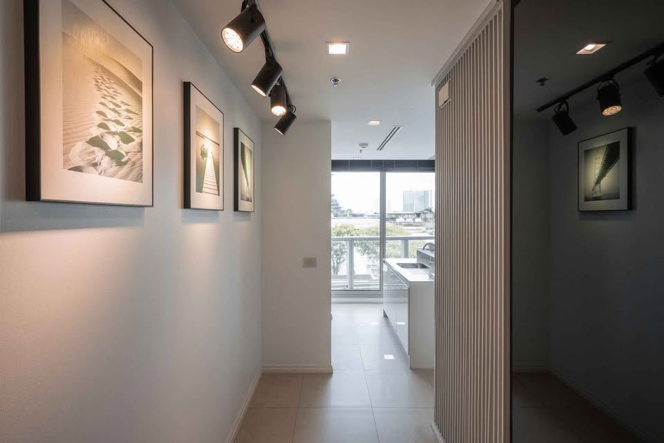 picture TA8089✨LineID @556ryccg🌅45 sqm 1 Bedroom Floor7 Fully furnished The River Charoen Nakhon view Chao Phraya River & ICON SIAM - 12/15