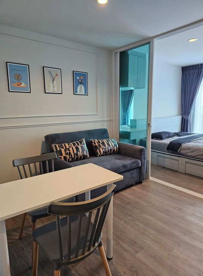 รูป SK03003 ให้เช่า Regent Home Bangna **ตกแต่งสวยมาก** 1 ห้องนอน 1 ห้องน้ำ  BTS บางนา - รูปที่ 4/7