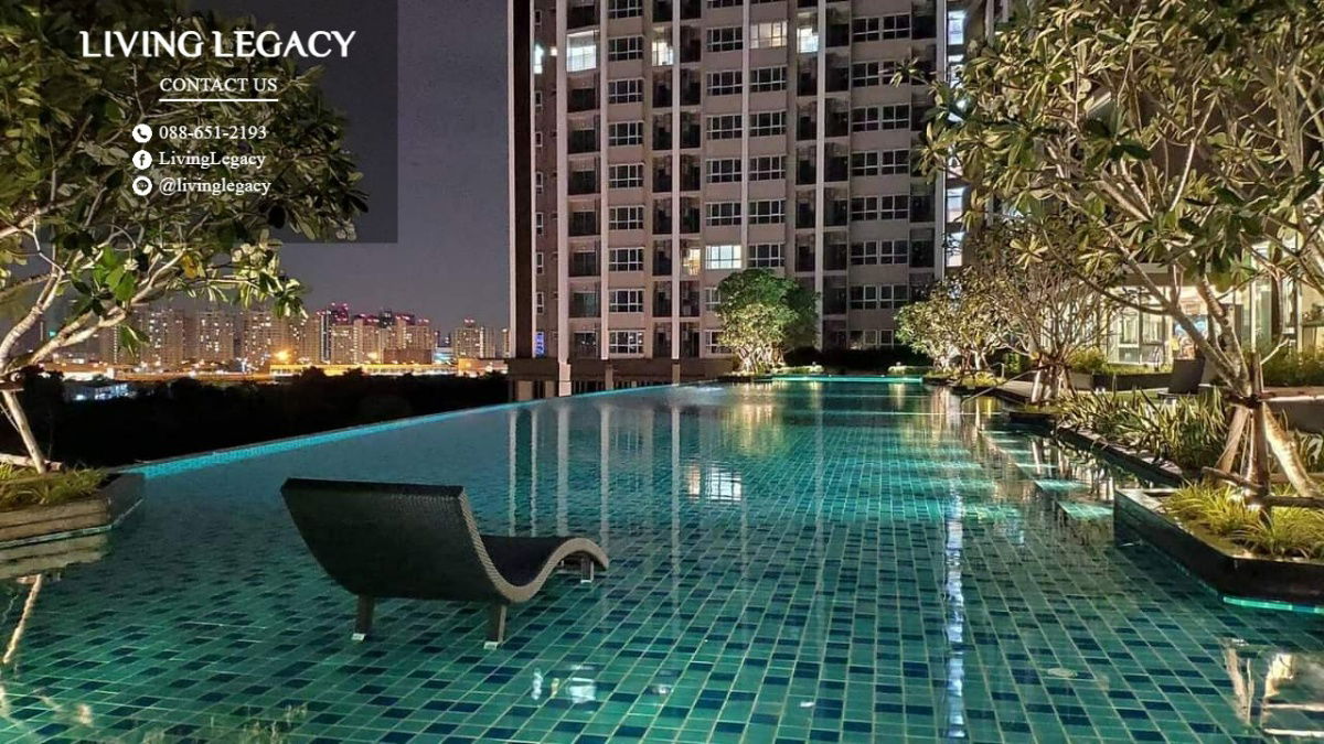 รูป SKQMBK ให้เช่าคอนโด Supalai Veranda Ramkhamhaeng 38.5 ตร.ม. ชั้น 9 ตึก B line id : @livinglegacy - รูปที่ 2/10