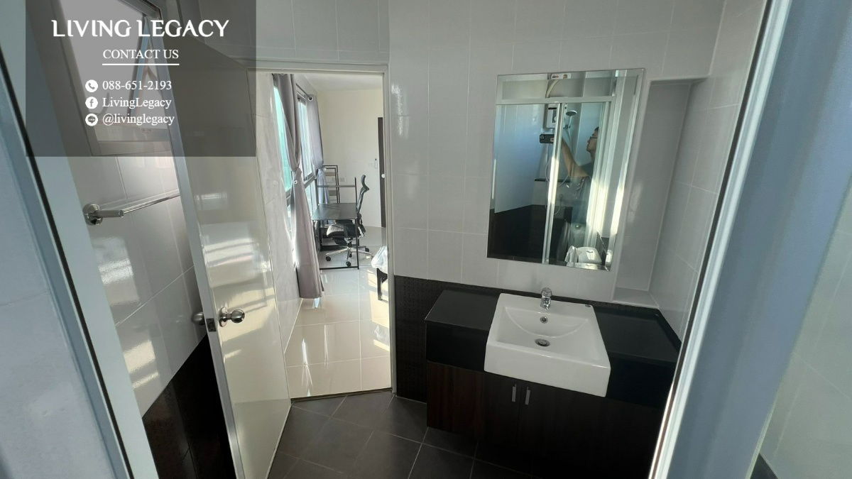 picture LWR6BEWR Condo For Rent Asakan Place Srinakarindra 43.7 Sq.M. Floor 36 line id : @livinglegacy - 14/19