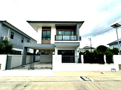 บ้านเดี่ยวให้เช่า : ให้ เช่าบ้านเดี่ยว หมู่บ้านเสนาวิลล์ บรมราชชนนี – สาย 5 ไลน์ไอดี @bird888