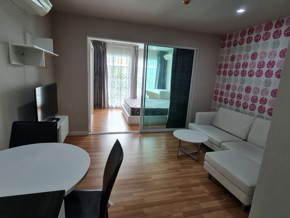 picture For Rent🚝 We condo Ekkamai-Ramintra Fully  (Near MRT Pink Line) 📱Line: @promptcondo - 1/38