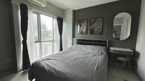 🔺 For Rent Condo THE KEY CHAENGWATTANA Building B, Floor 3,1 bed room, Room size 32 sqm