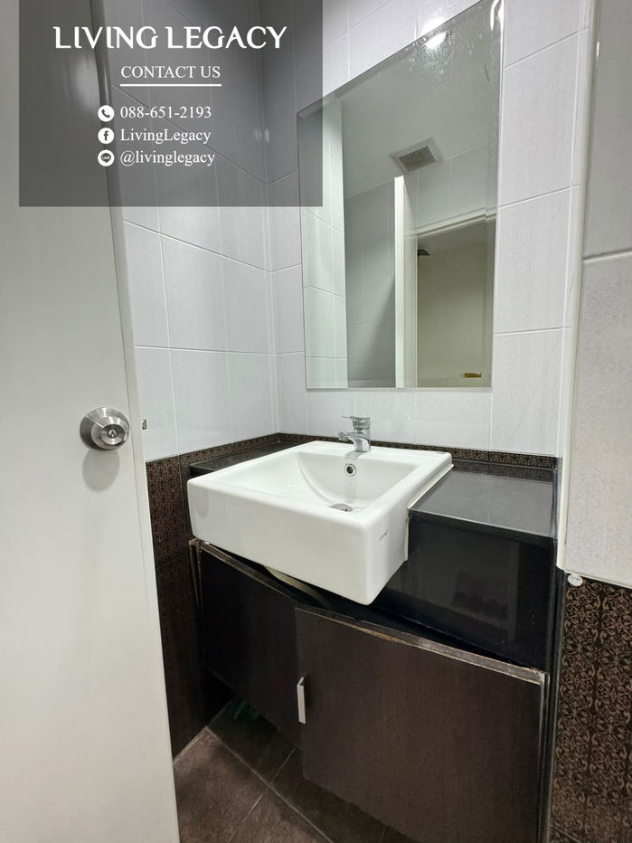 รูป LT2SVE76 ให้เช่าคอนโด Asakan Place Srinakarindra 29 ตร.ม. ชั้น 7 line id : @livinglegacy - รูปที่ 8/16
