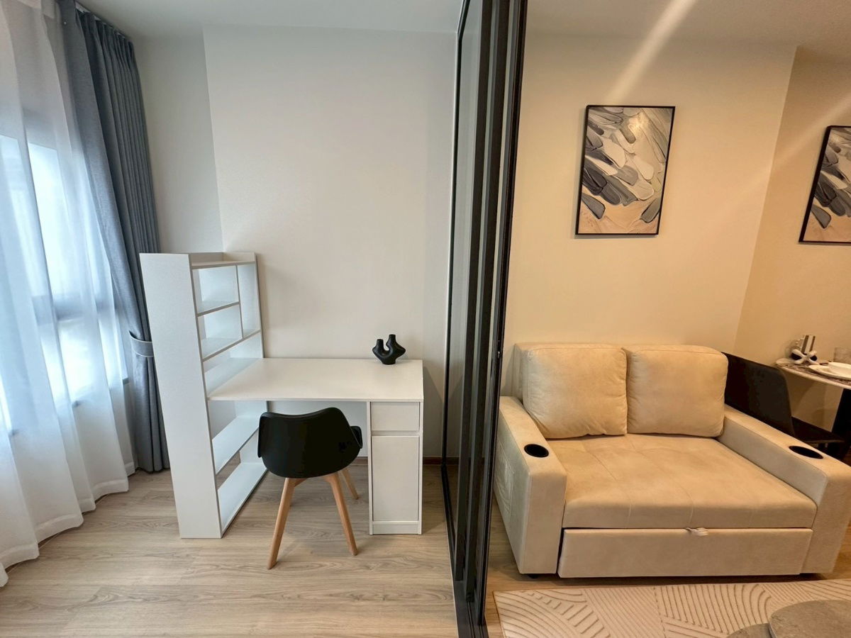 รูป Life Rama 4 - Asoke Brand New 1Bed Plus with King bed High Floor Take Clear View - รูปที่ 4/8