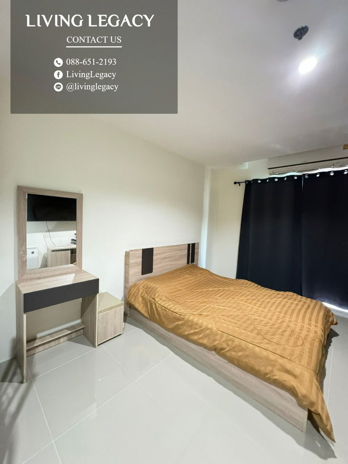 รูป LT2SVE76 ให้เช่าคอนโด Asakan Place Srinakarindra 29 ตร.ม. ชั้น 7 line id : @livinglegacy - รูปที่ 3/16