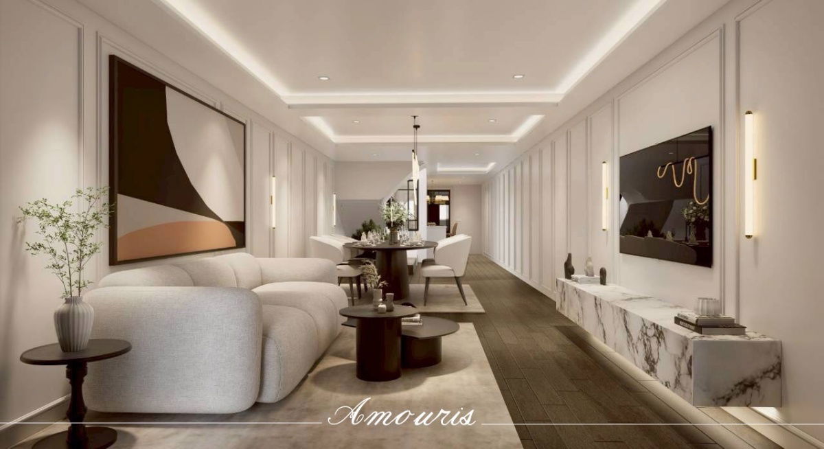 picture Now Open for Sale! 2‑Storey Townhouse – Fully Renovated in Modern French Classic Style  Located  in the heart of the city   Ekkamai & Thonglor - 4/6
