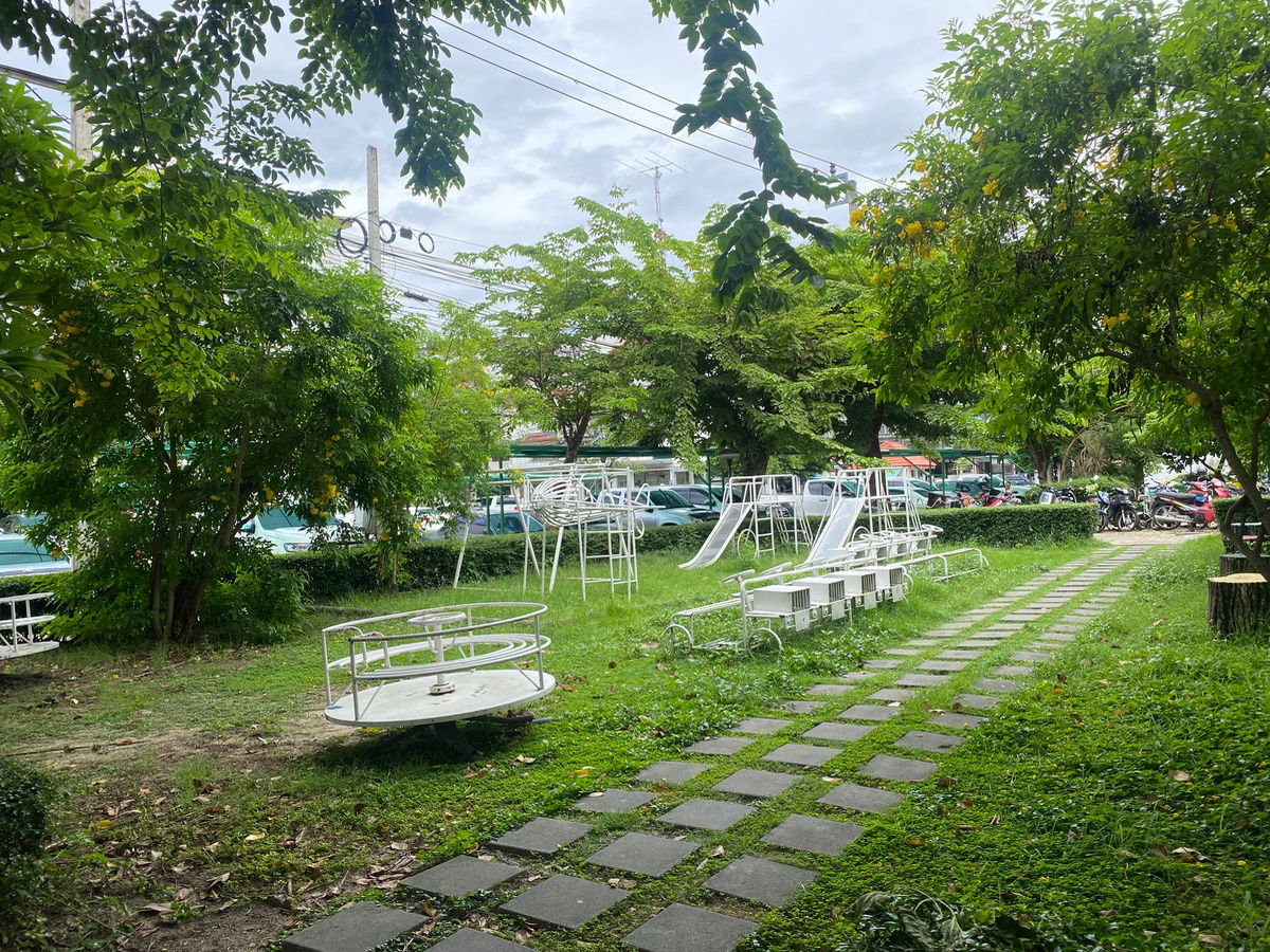 รูป **บ้านสวนธนคอนโดให้เช่า** ซอย3 ชั้น4 มีลิฟท์ เดินใกล้ ซอยตันไม่ลึก ไม่มีตึกบัง อยู่ใกล้ มจธ. บางมด พุทธบูชา47 มีที่จอดรถ - รูปที่ 36/54