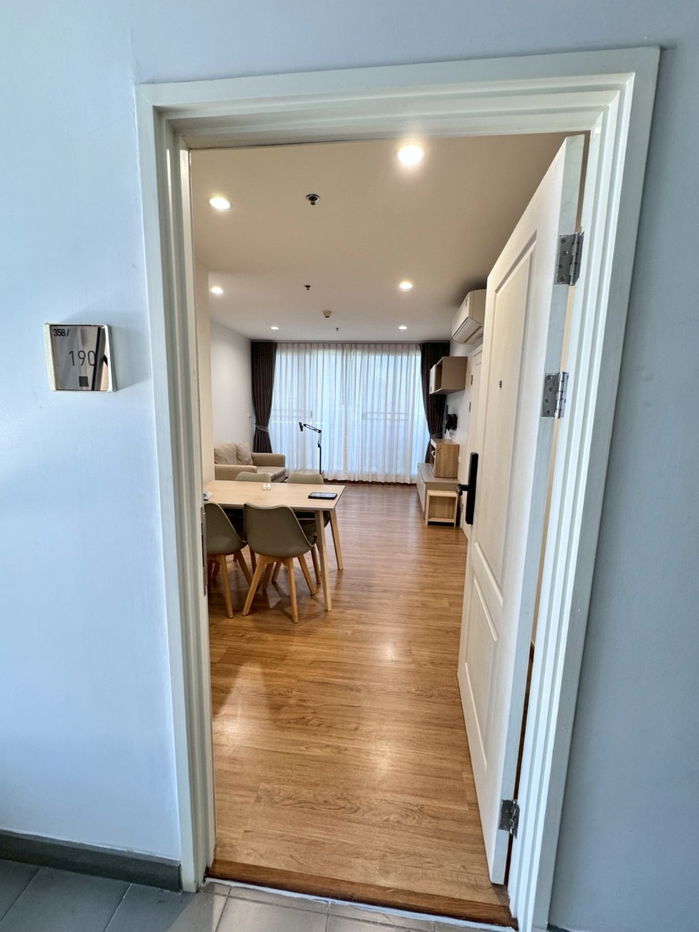 รูป ให้เช่า คอนโดรีโนเวทใหม่ เดอะทรี บางโพ สเตชั่น 2-bed 58 ตรม ชั้น12A (มีเครื่องซักผ้า) 🆔 line: ey_annie - รูปที่ 5/23
